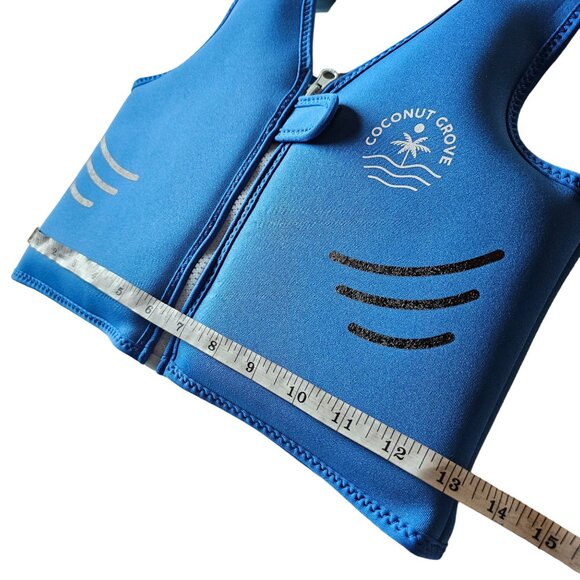 NWT Boys Coconut Grove Shark Float Vest with googles holds 40lbs 2-3yrs - Picture 13 of 14
